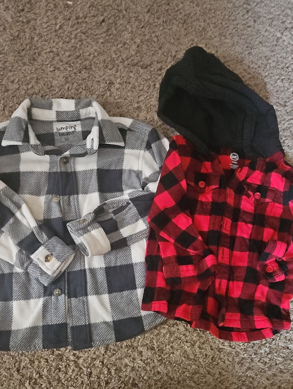 Boys Button-Front Flannel/Jacket